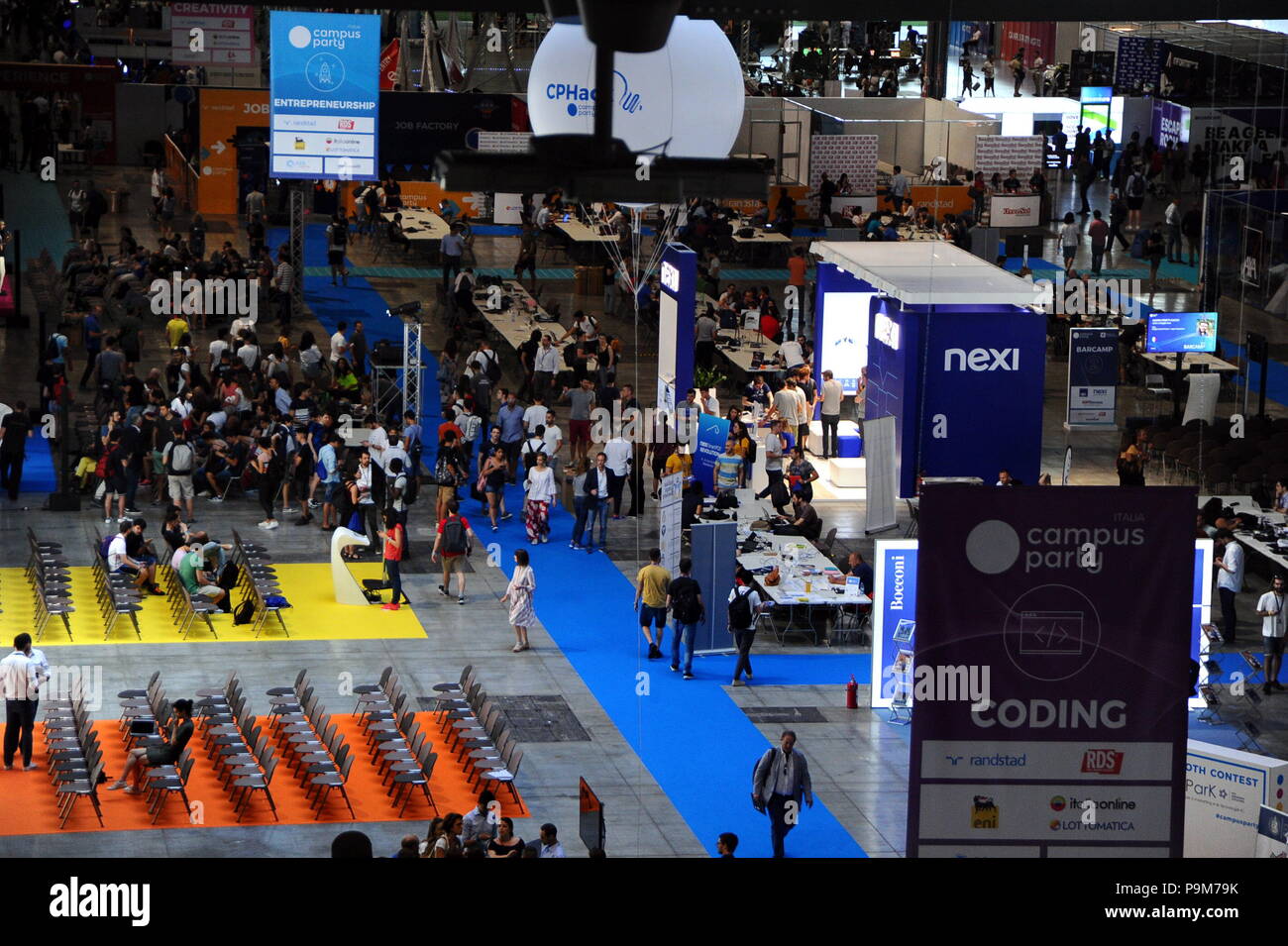 Campus Party at the Fiera di Rho Pero Milan (Maurizio Maule, Milan -  2018-07-19) ps the photo is usable in respect of the context in which it  was taken, and without the