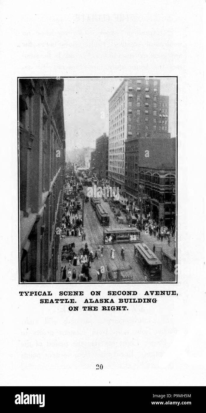 108 Alaska-Yukon-Pacific Exposition - Seattle, U.S.A. June 1st to October 15th 1909 - Page 20 Stock Photo