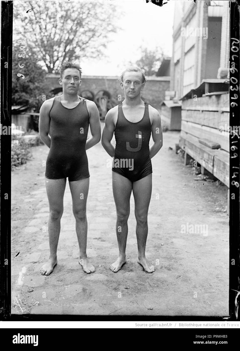 109 Albert Mayaud and Henri Duvanel 1920 Stock Photo Alamy
