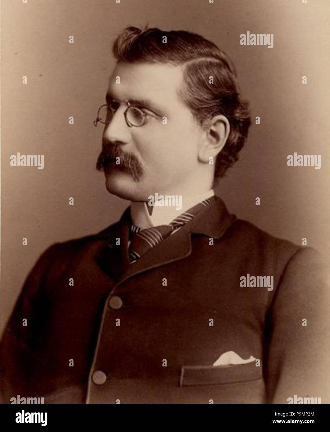 . English Arthur Delisle . circa 1880 158 Arthur Delisle Stock Photo