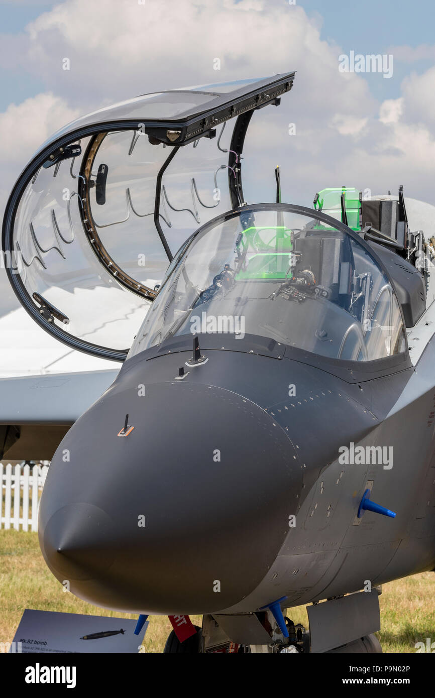 warplane fighter jet cockpit and canopy Stock Photo Alamy