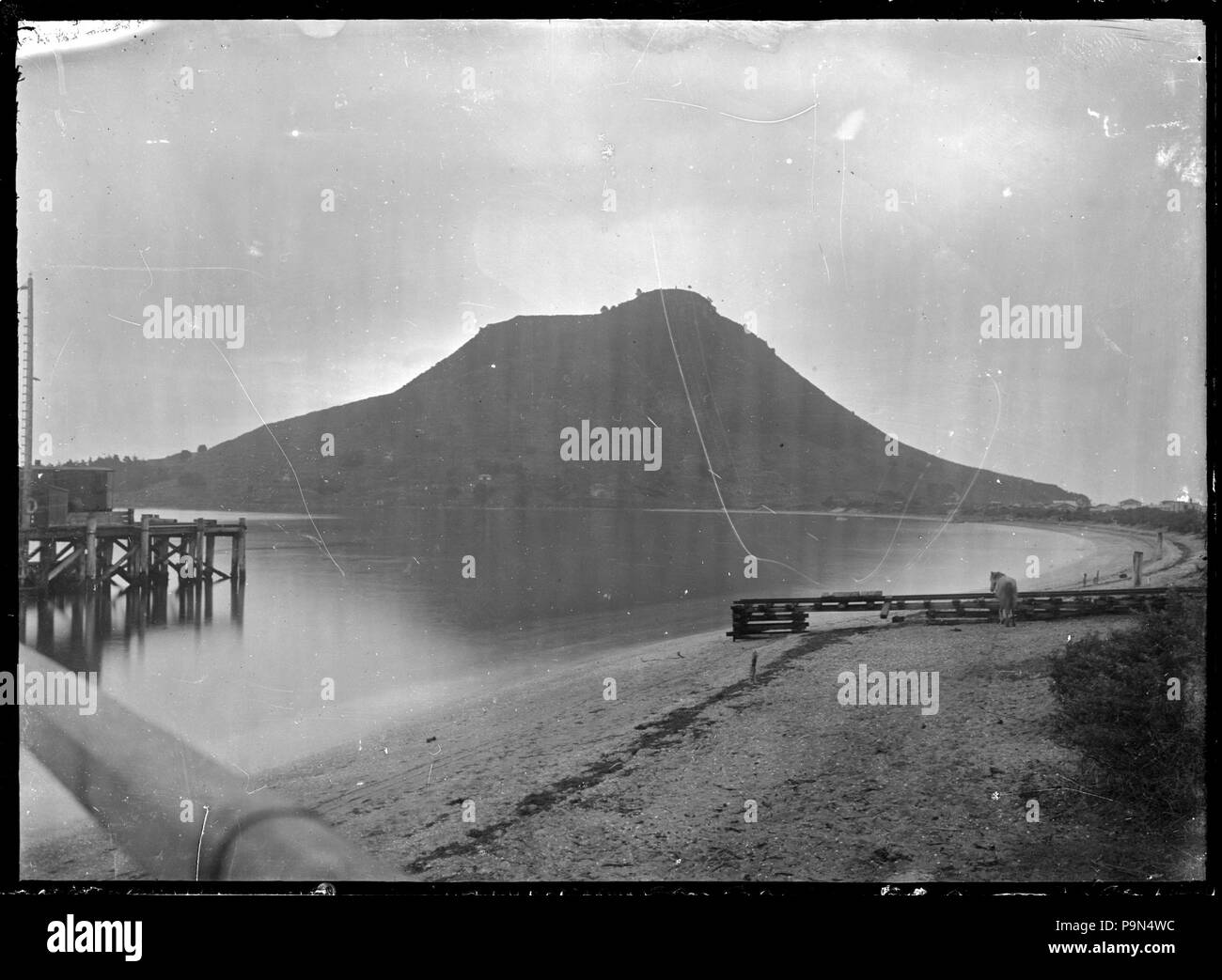 323 View of Mount Maunganui ATLIB 353595 Stock Photo Alamy