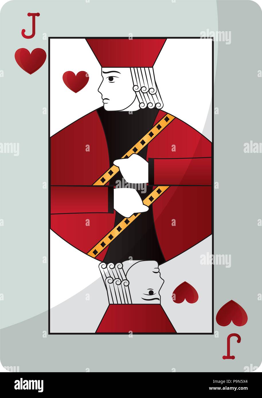 jack hearts casino card game Stock Vector Image & Art Alamy