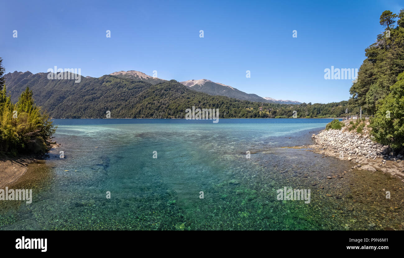 Correntoso Lake - Villa La Angostura, Patagonia, Argentina Stock Photo