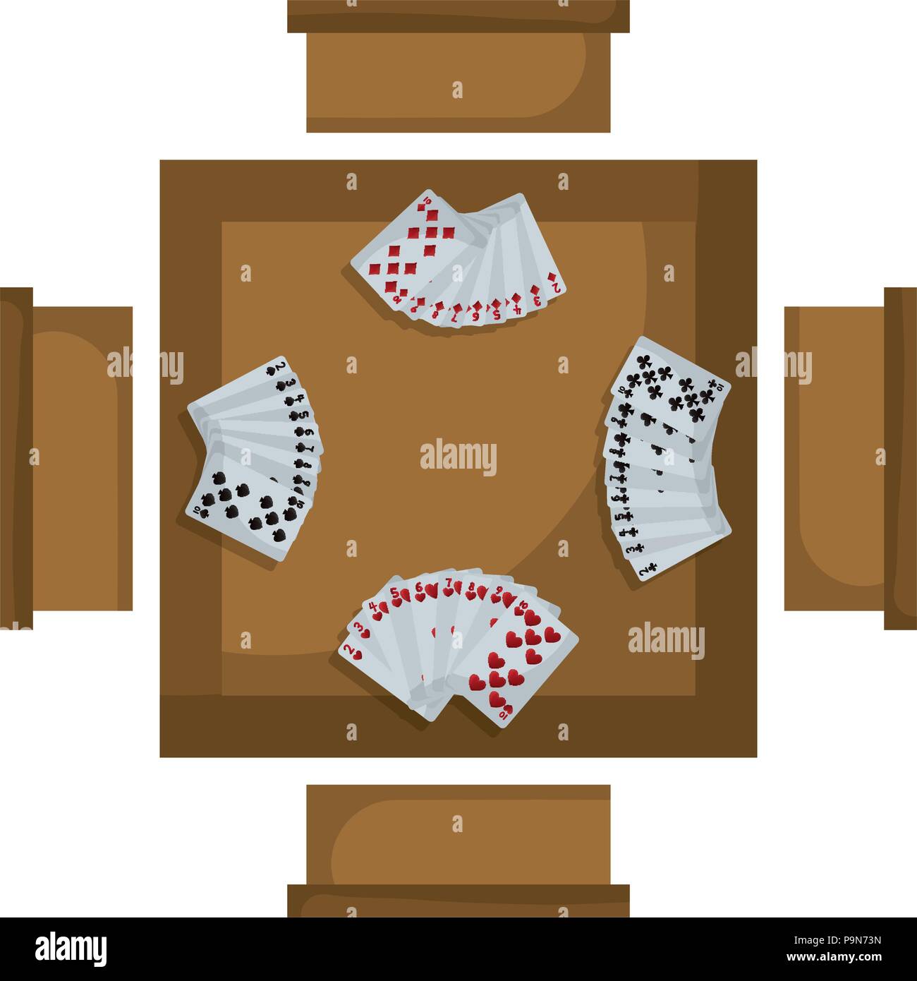 Casino table games Stock Vector Images - Alamy