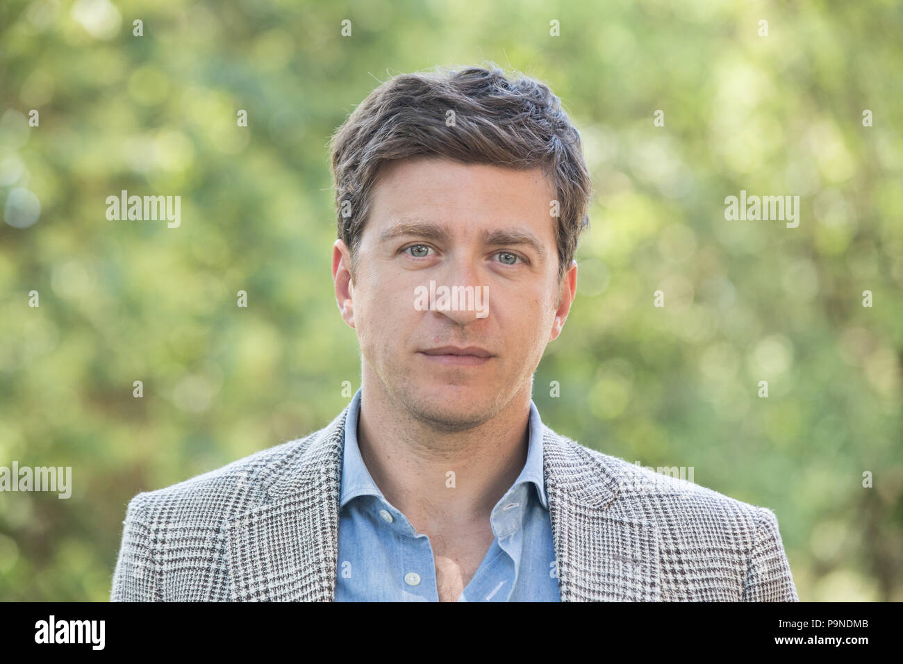 Roma, Italy. 18th July, 2018. Italian actor Alessandro Roja Photocall of the Italian film Roma, Italy. 18th July, 2018. Italian actor Alessandro Roja Photocall of the Italian film