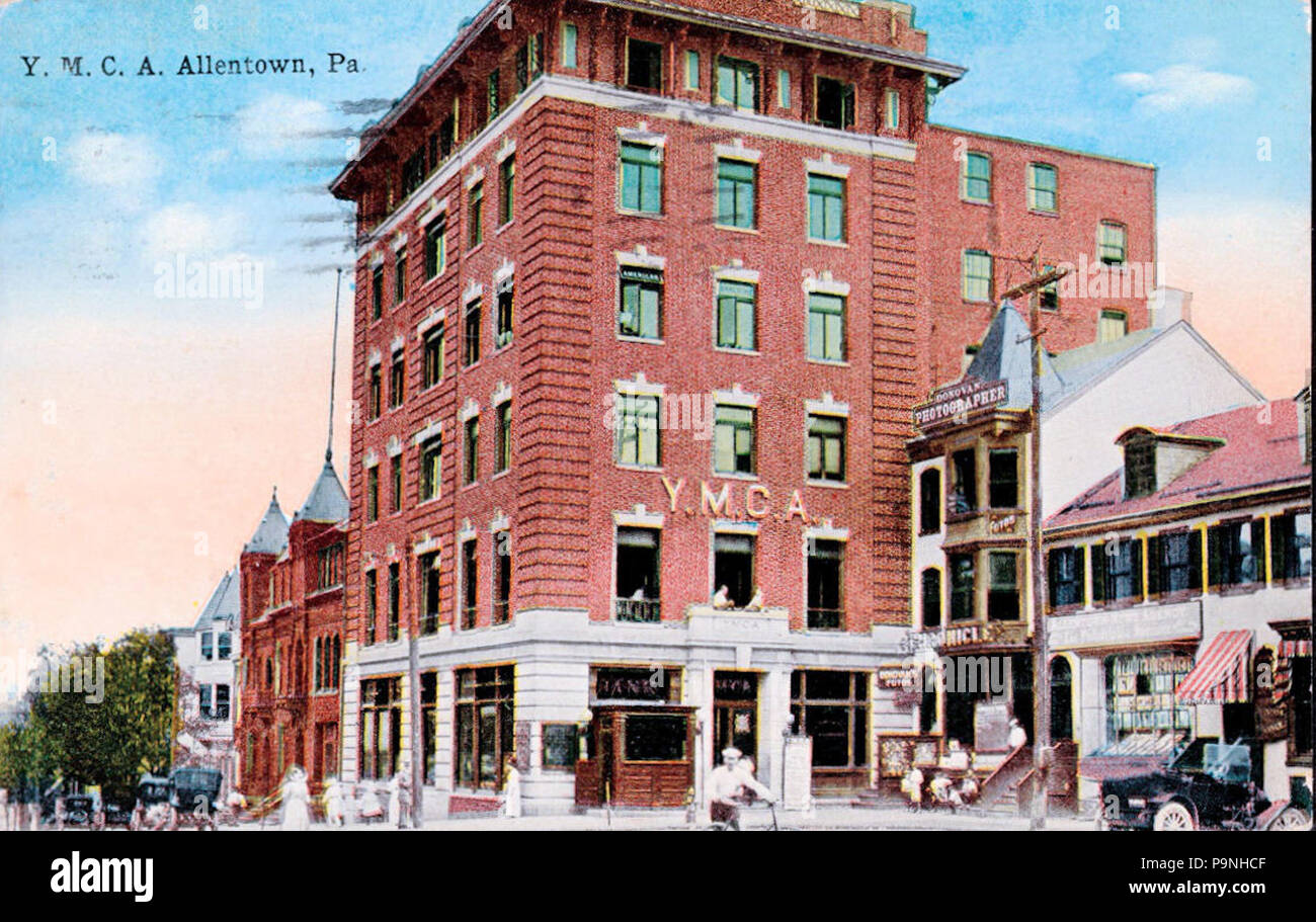 30 1910 Young Men's Christian Association (YMCA) Building Allentown