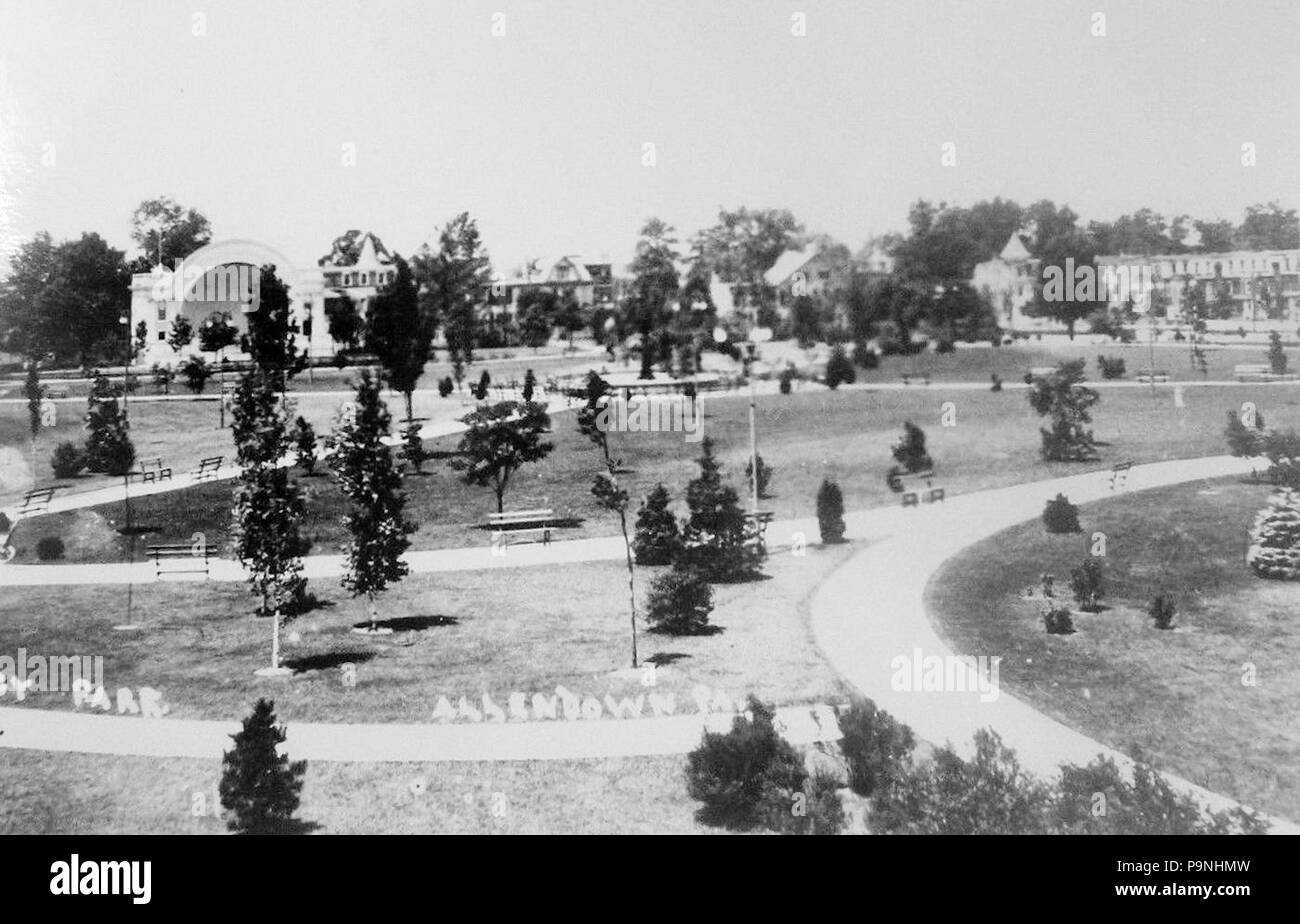 31 1911 - West Park - Allentown PA Stock Photo - Alamy