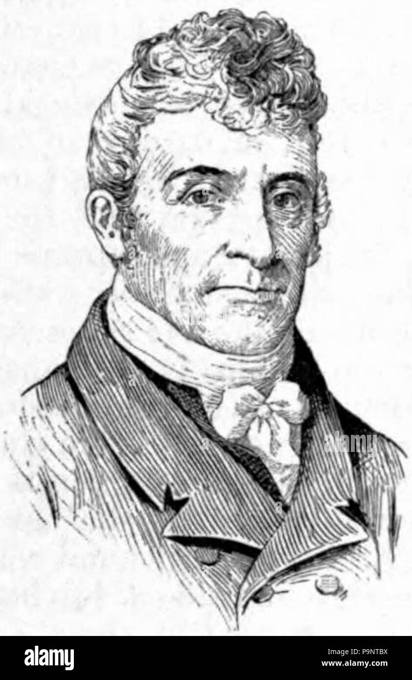 . Portrait drawing of Stephen Van Rensselaer (1764-1839) . published