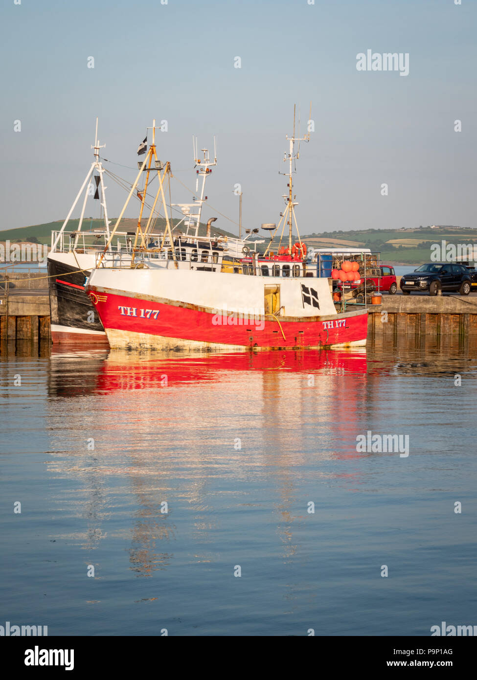 Fishing Trawler Padstow Harbour High Resolution Stock Photography and ...