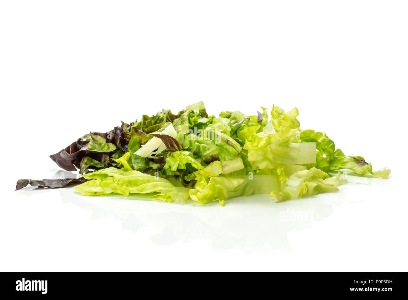 Gem lettuce white background hires stock photography and images Alamy