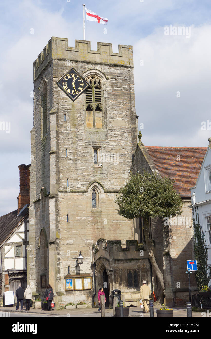 St.John The Baptist Parish Church, HenleyInArden, Warwickshire, England, UK Stock Photo Alamy