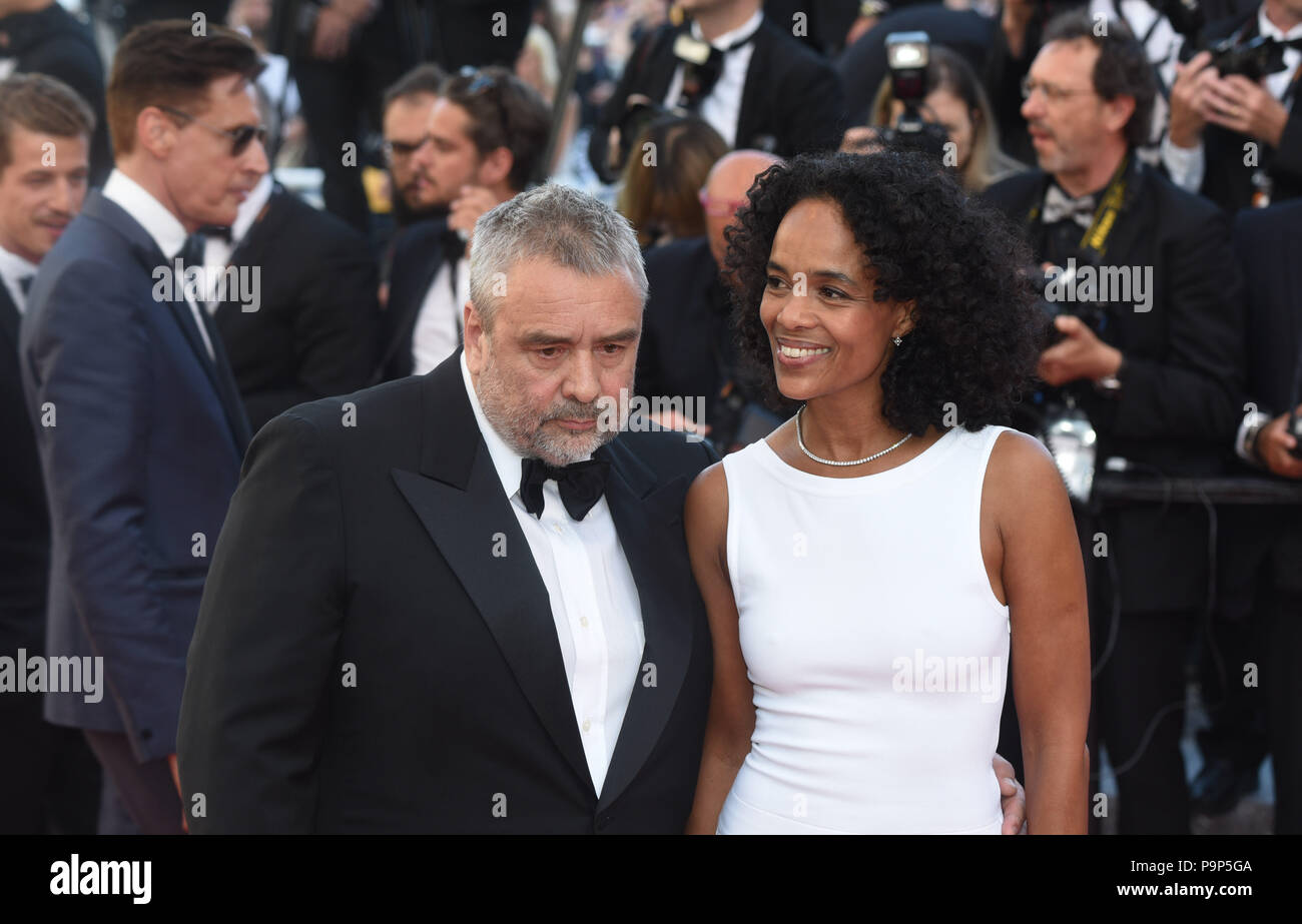 May 20, 2016 - Cannes, France: Luc Besson and his wife ‎Virginie Besson-Silla  attend the 'The Last Face' premiere during the 69th Cannes film festival.  Luc Besson et sa femme Virginie Besson-Silla