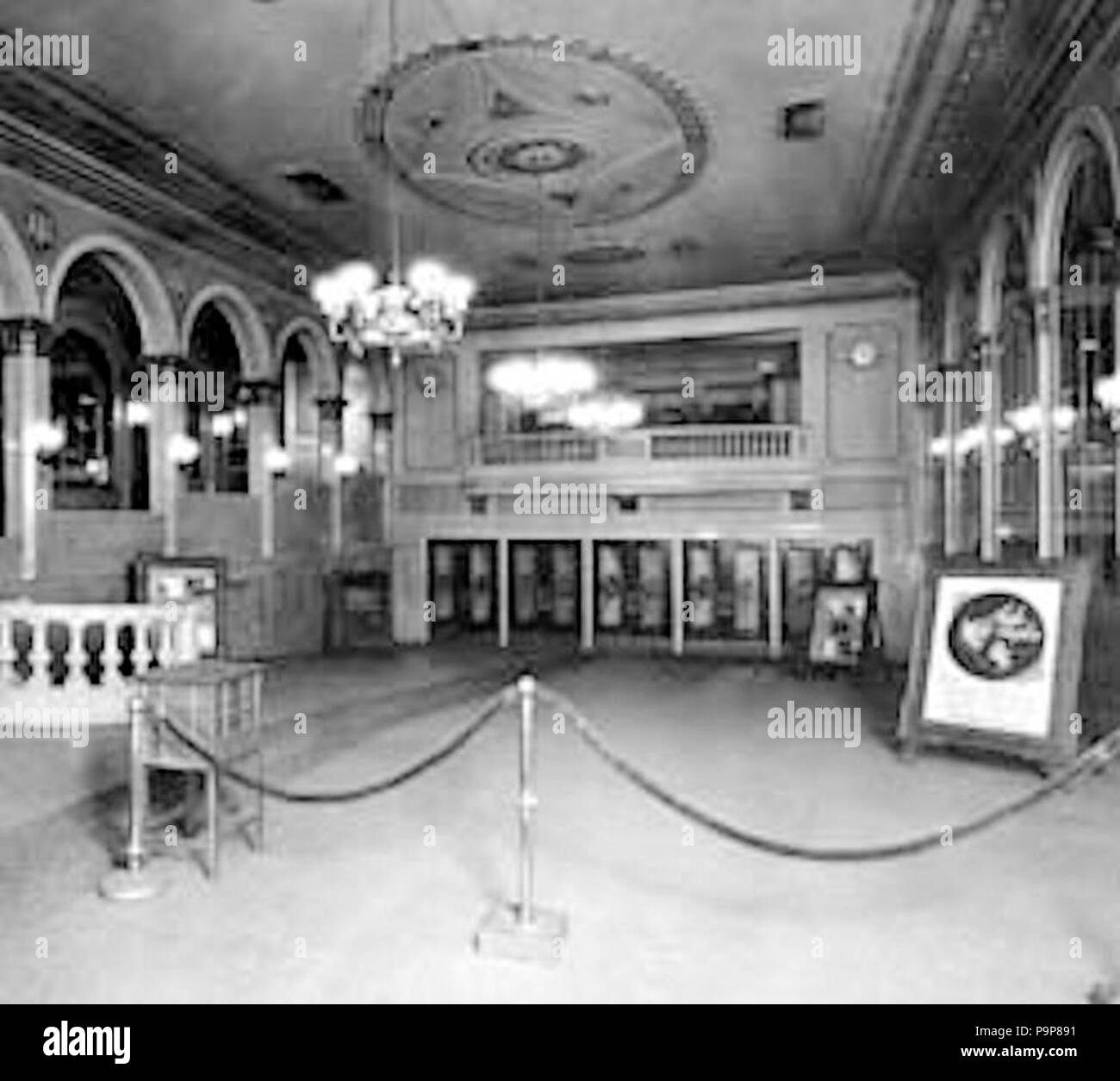 38 1920 Colonial Theater Outer Lobby Allentown PA Stock Photo Alamy