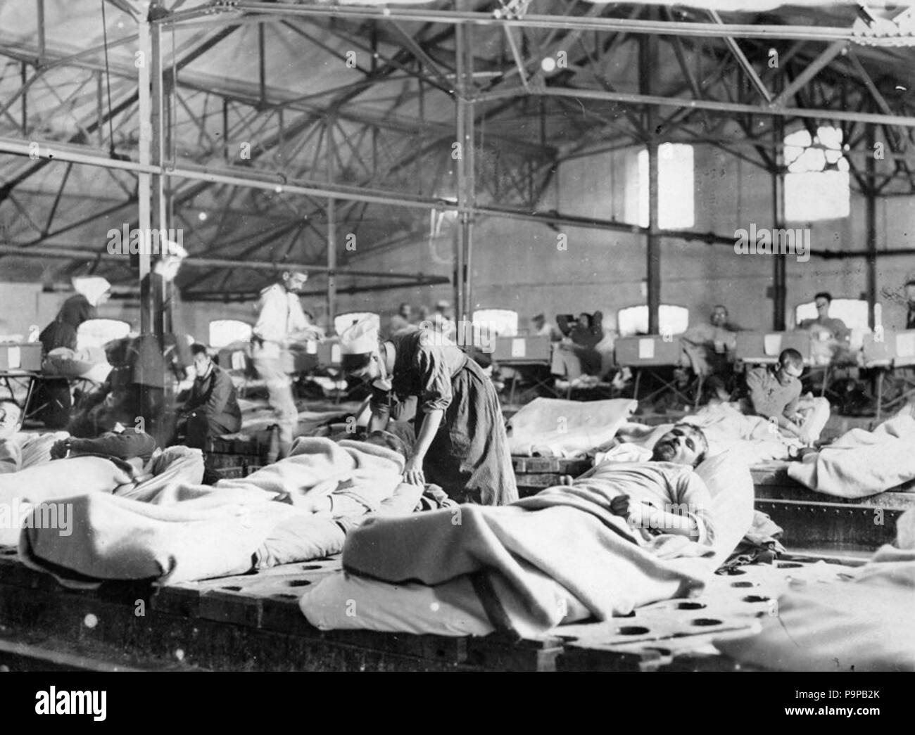 Military hospitals during wwi hi-res stock photography and images - Alamy