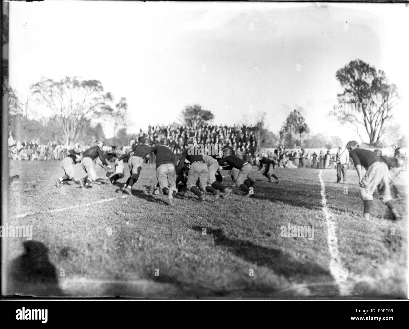 1910 football Black and White Stock Photos & Images Alamy