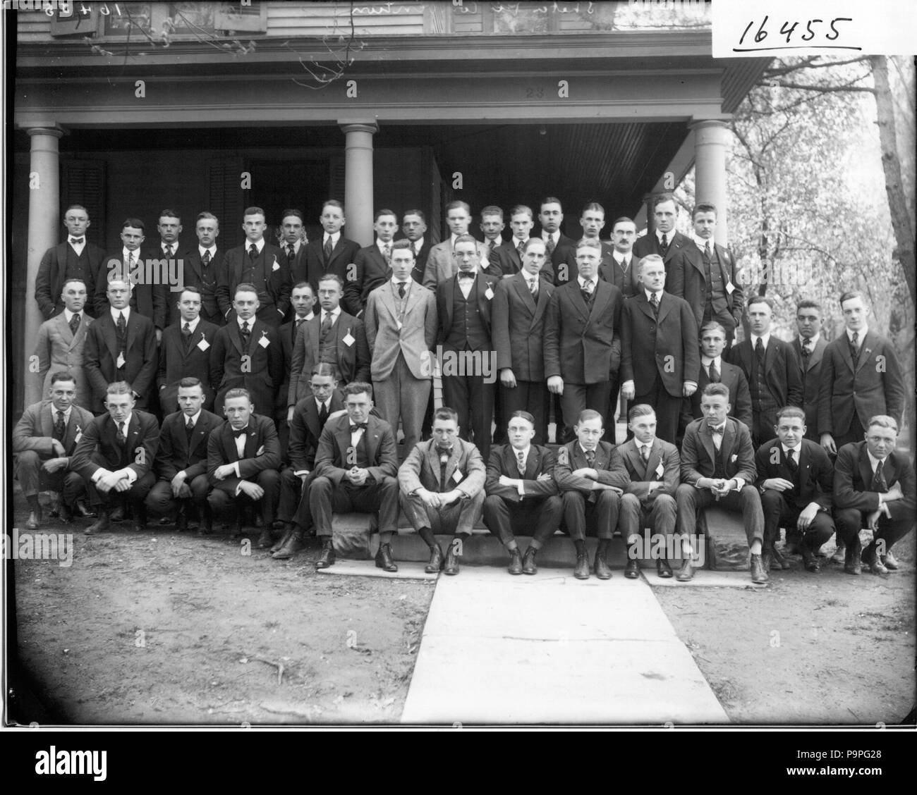198 Beta Theta Pi convention participants 1917 (3191631420 Stock Photo ...