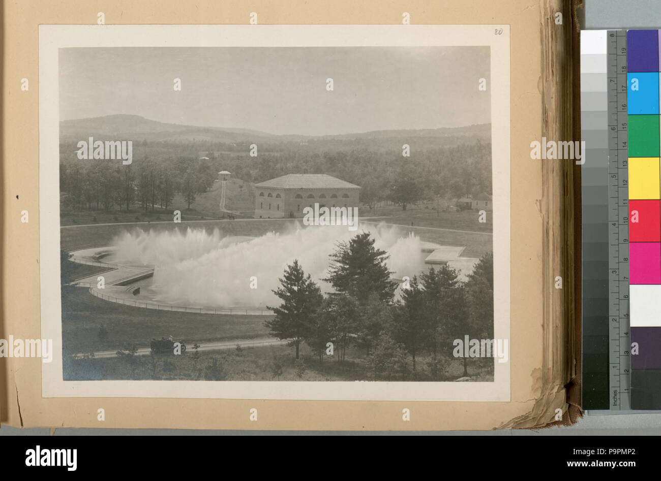 102 Aerators. View looking towards Ashokan Screen chamber showing