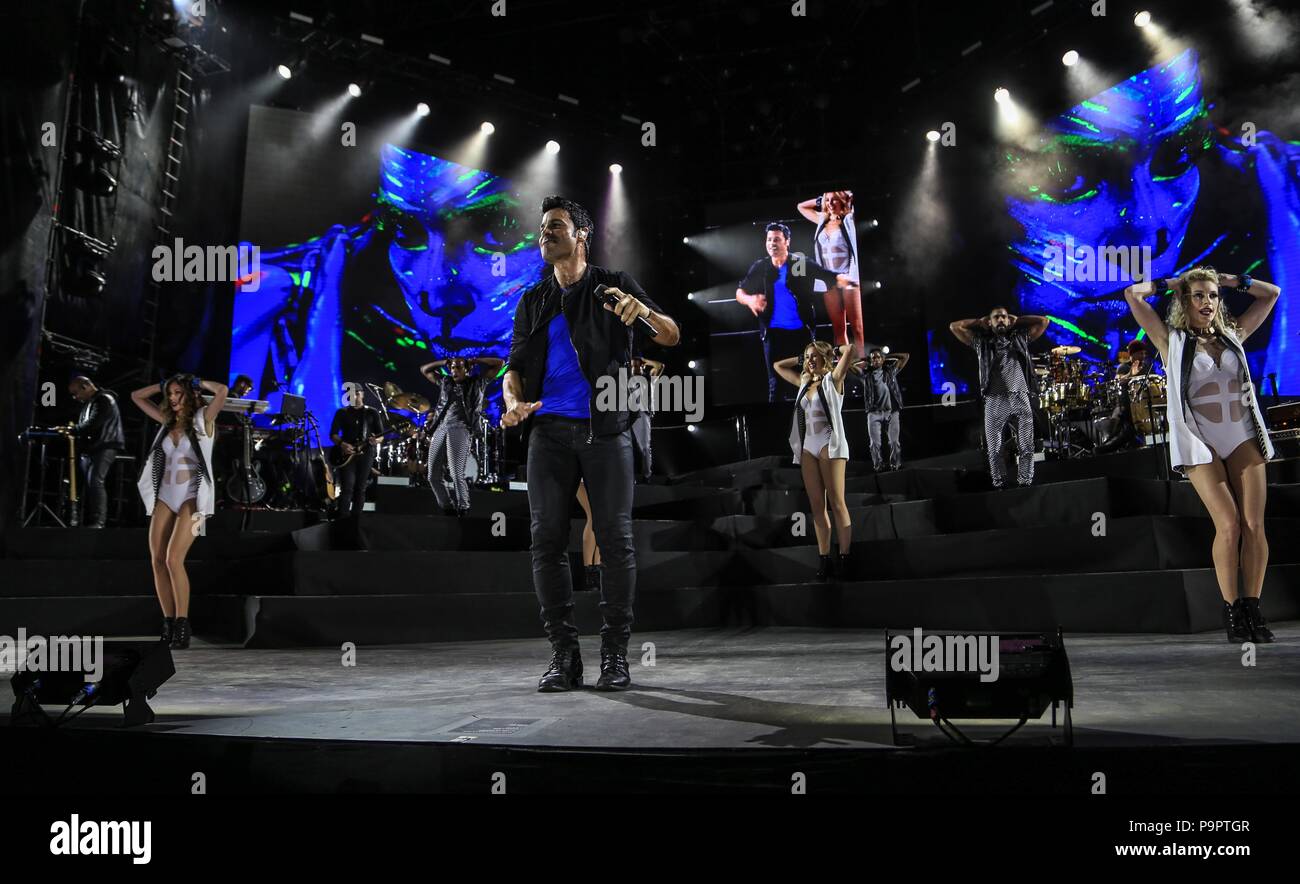 Chayanne en Expoforum2015 Stock Photo