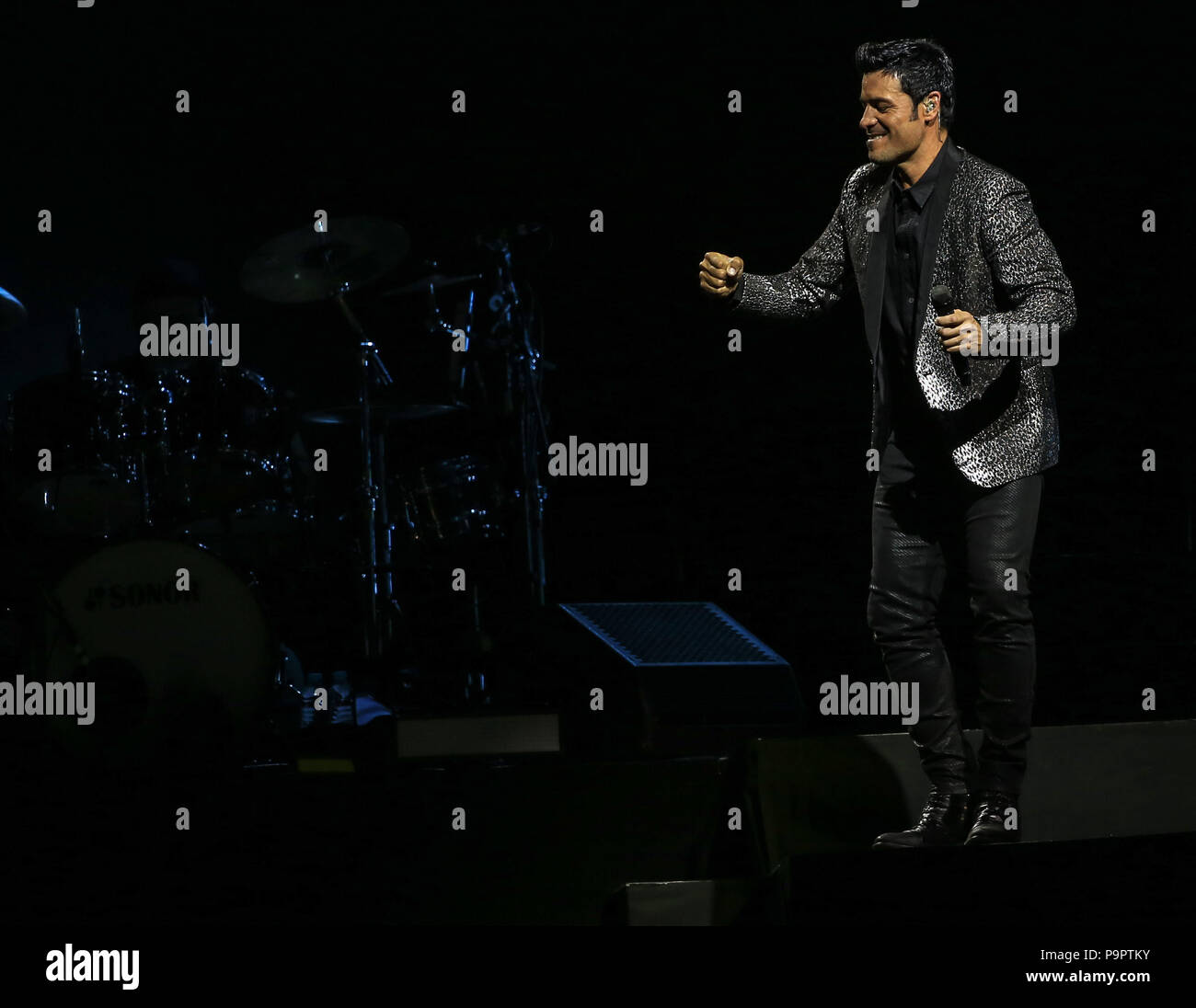 Chayanne en Expoforum2015 Stock Photo