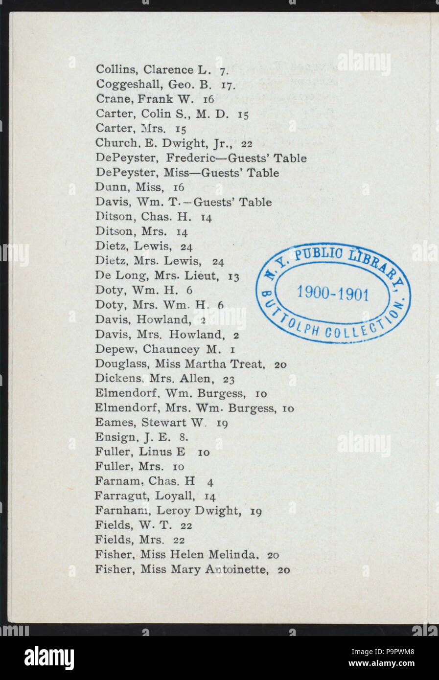 563 DINNER (held by) SOCIETY OF MAYFLOWER DESCENDENTS (at) &amp;quot;WALDORF ...