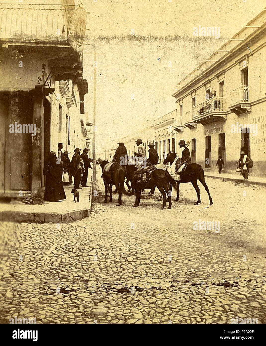 149 Archivo General de la Nación Argentina 1890 Buenos Aires, carro  irrigante Stock Photo - Alamy