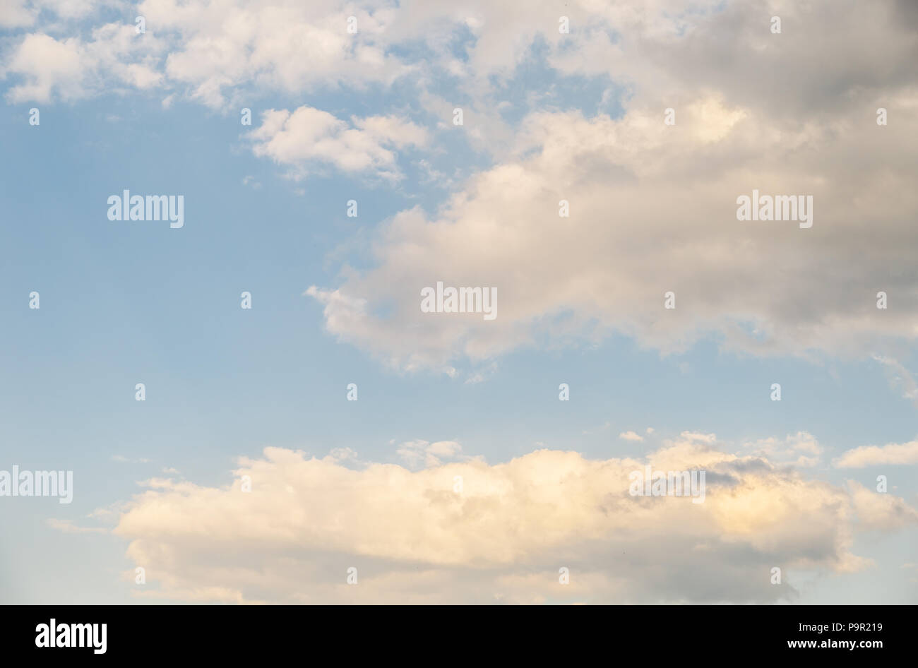 Beautiful white clouds against the blue sky Stock Photo - Alamy