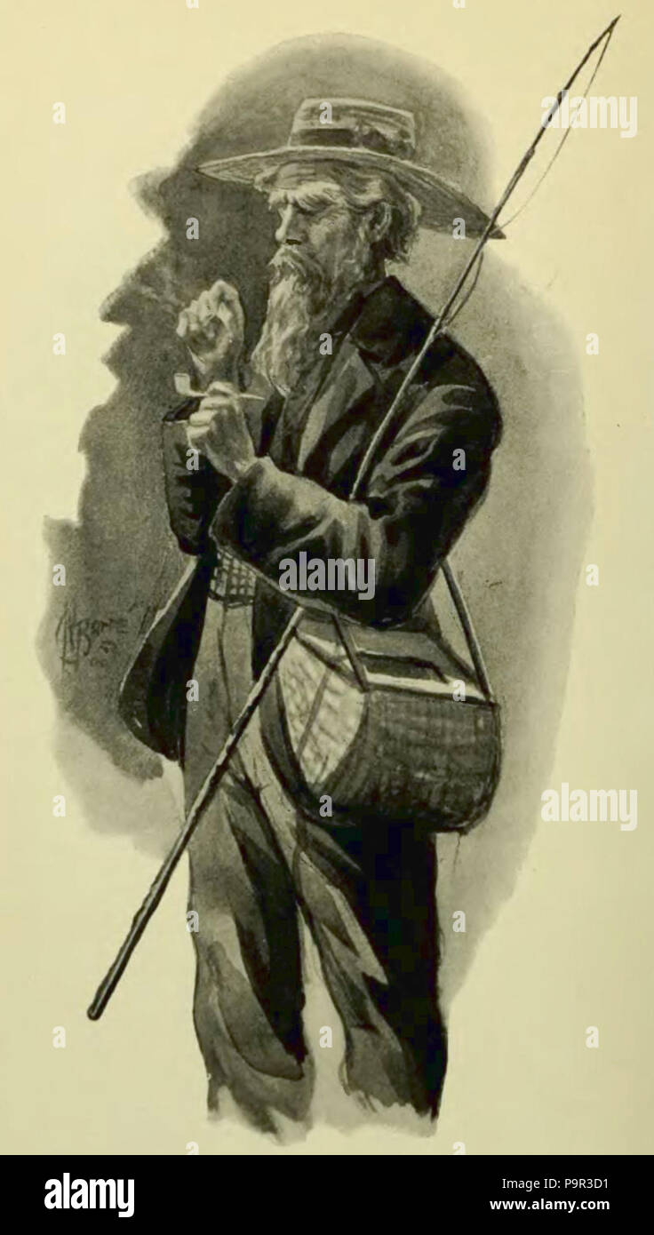 191 Beaugrand - La chasse-galerie, 1900 (illustration p 120) Stock Photo