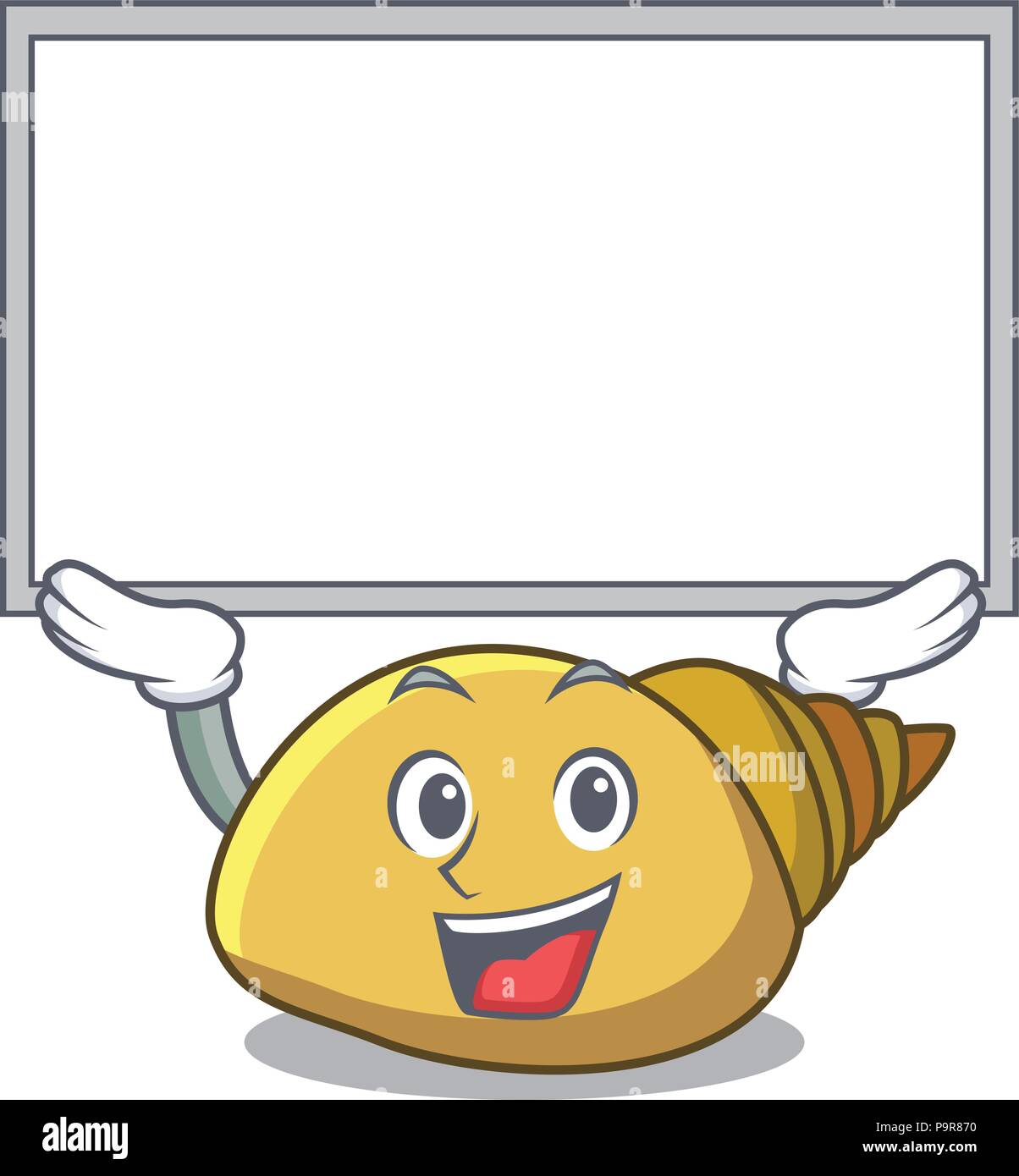 Up board mollusk shell character cartoon Stock Vector Image & Art - Alamy