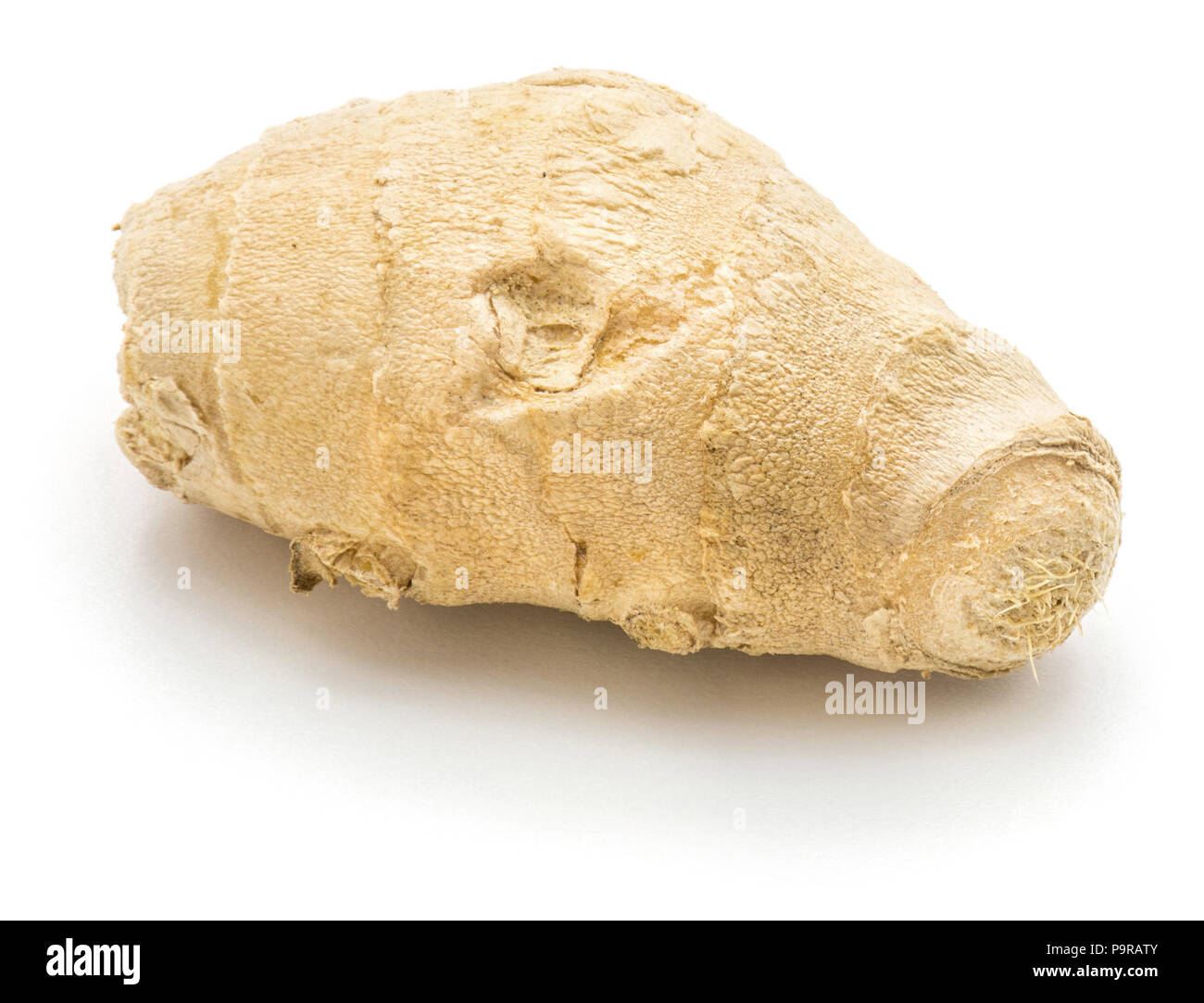 Ginger rhizome isolated on white background Stock Photo