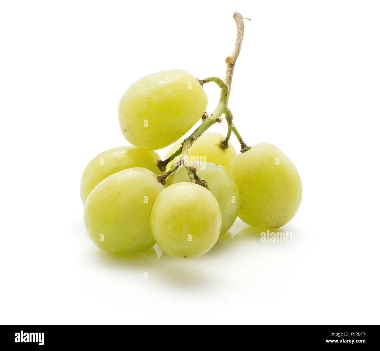 Grape berries (Early Sweet or Grapaes variety) isolated on white