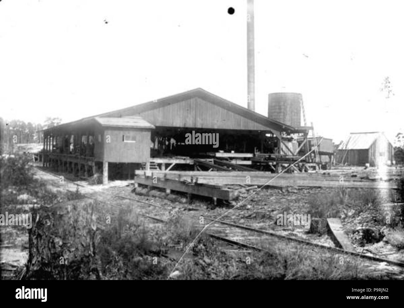 . English Bond Lumber Company sawmill, Glenwood, Volusia County