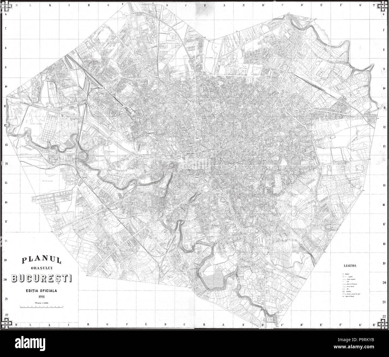 harta bucuresti 1911 254 București, harta 1911, Serviciul Geografic al Armatei Stock harta bucuresti 1911 254 București, harta 1911, Serviciul Geografic al Armatei Stock