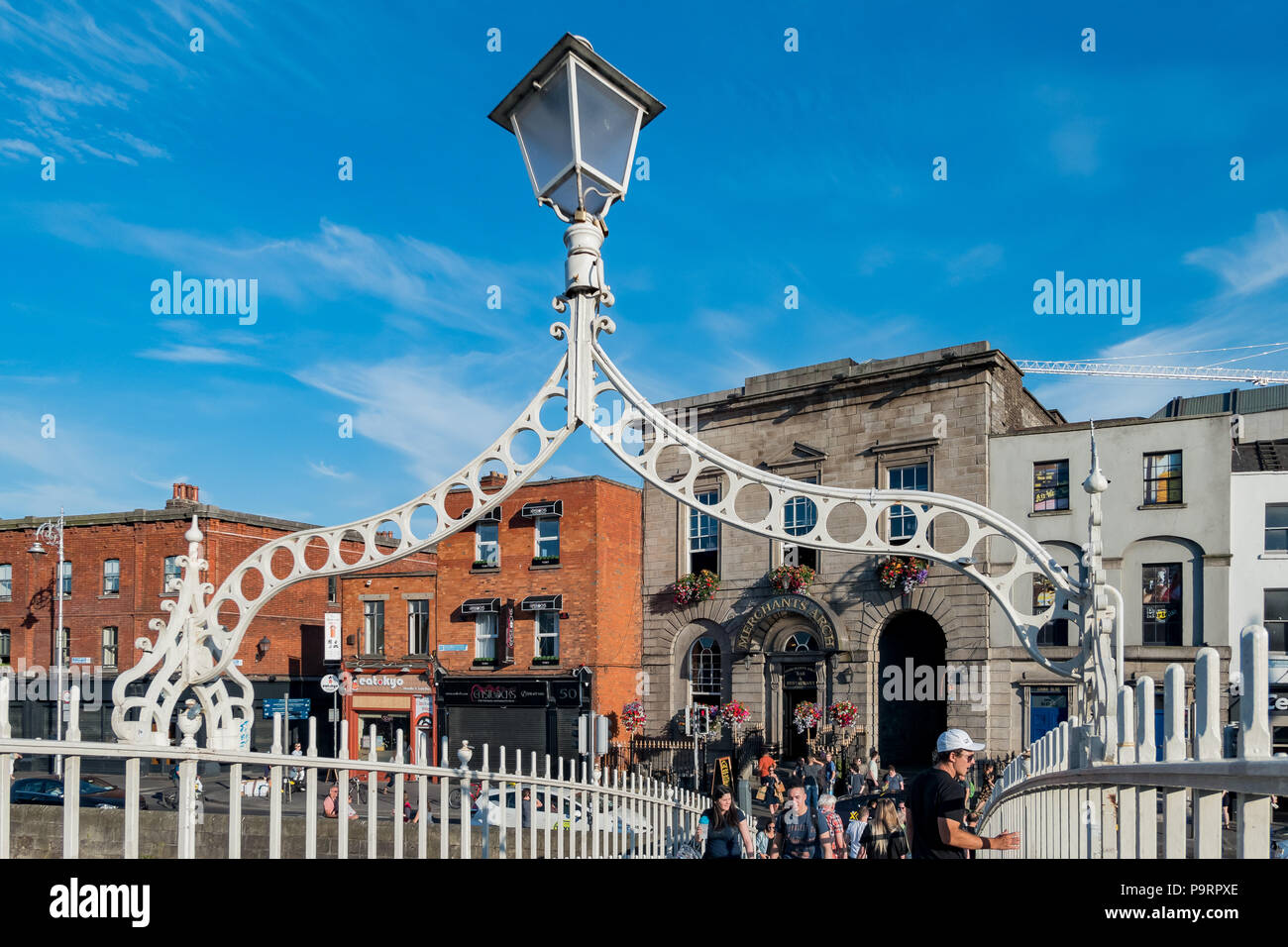 On hapenny bridge hi-res stock photography and images - Alamy