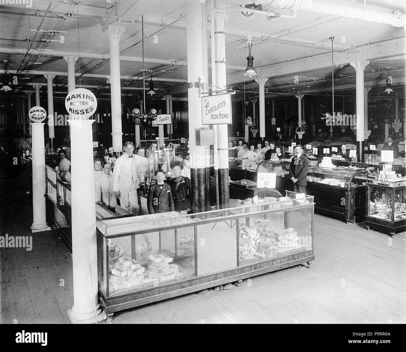 . English The staff of the candy department at the T. Eaton Co. Ltd