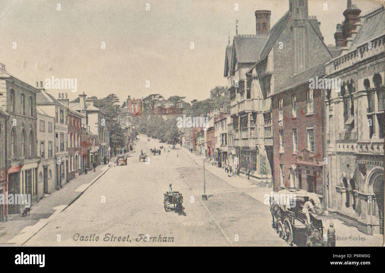 287 Castle Street, Farnham Stock Photo Alamy