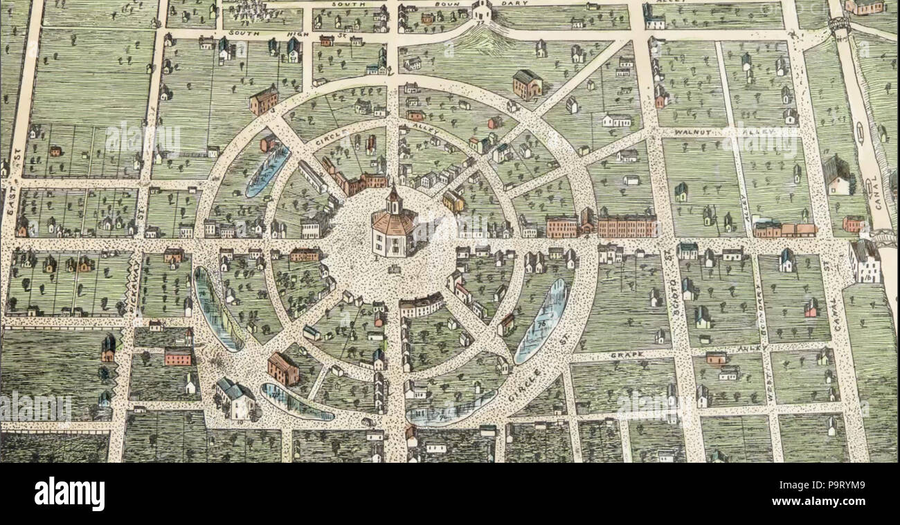 313 Circleville map Stock Photo Alamy