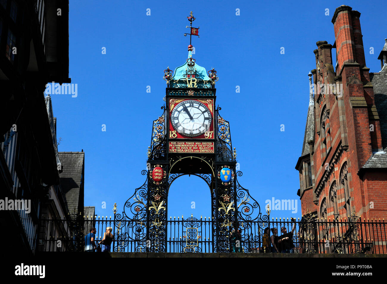 The East Gate Clock, commemorating Queen Victoria's Diamond Jubilee