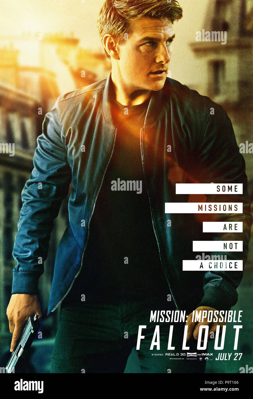 RELEASE DATE: July 27, 2018 TITLE: Mission: Impossible - Fallout STUDIO: Paramount Pictures DIRECTOR: Christopher McQuarrie PLOT: Ethan Hunt and his IMF team, along with some familiar allies, race against time after a mission gone wrong. STARRING: Poster art TOM CRUISE as Ethan Hunt. (Credit Image: © Paramount Pictures/Entertainment Pictures) Stock Photo