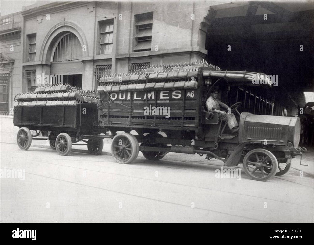 294 Cerveceria Quilmes en 1910 - 09 Stock Photo