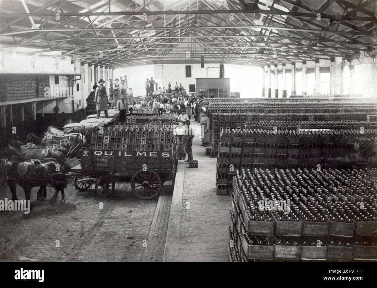 294 Cerveceria Quilmes en 1910 - 10 Stock Photo