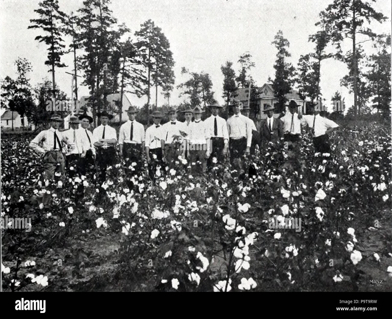 323 Clemson agricultural students (Clemson College Annual 1907) Stock Photo