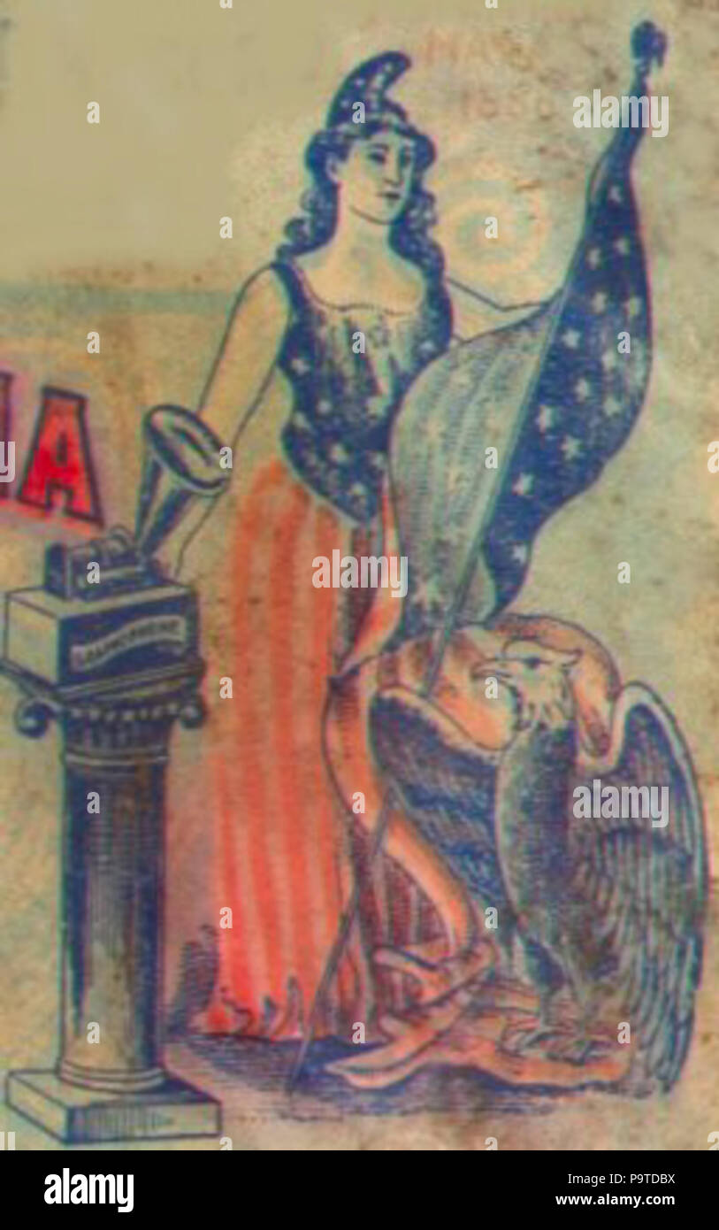 Columbia personification hi-res stock photography and images - Alamy