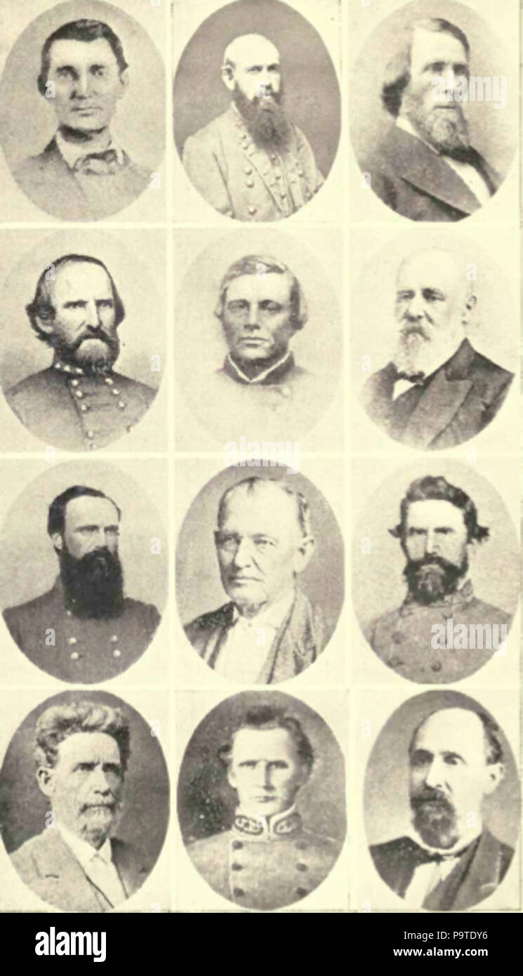. English: Confederate Commanders . 13 December 2010 (original upload ...