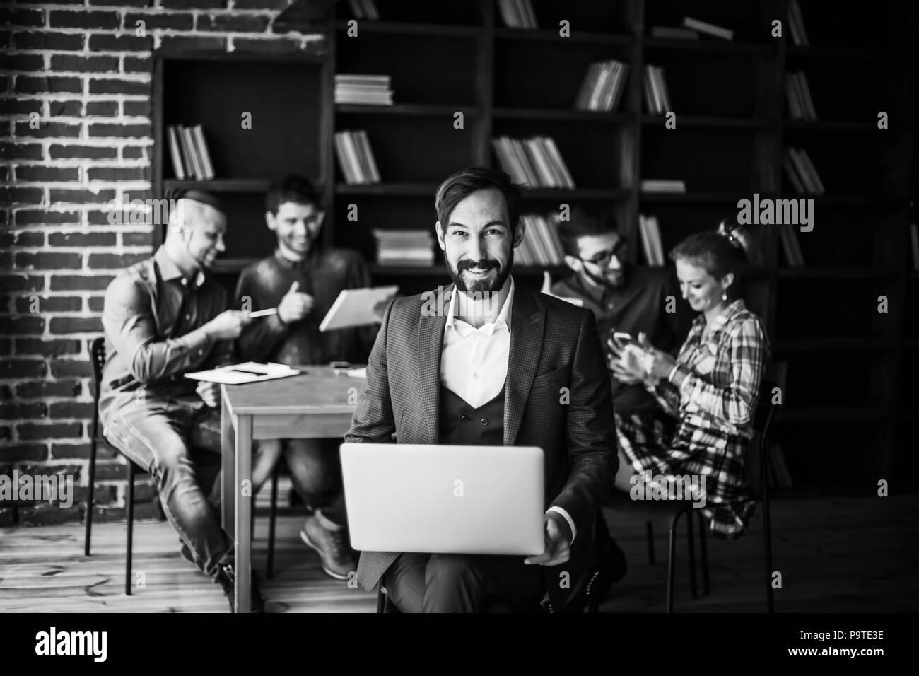 Employee training Black and White Stock Photos & Images - Alamy