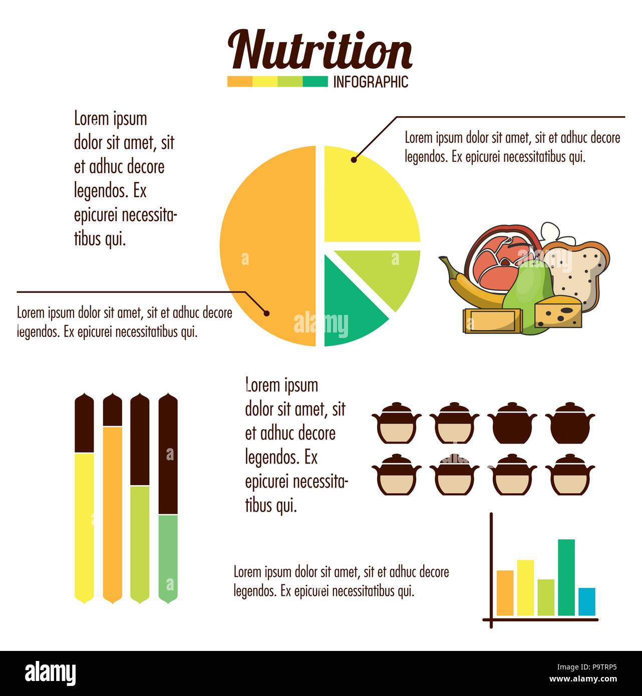 Nutrition And Food Infographic With Statistics And Elements Vector Illustration Stock Vector nutrition-and-food-infographic-with-statistics-and-elements-vector-illustration-stock-vector