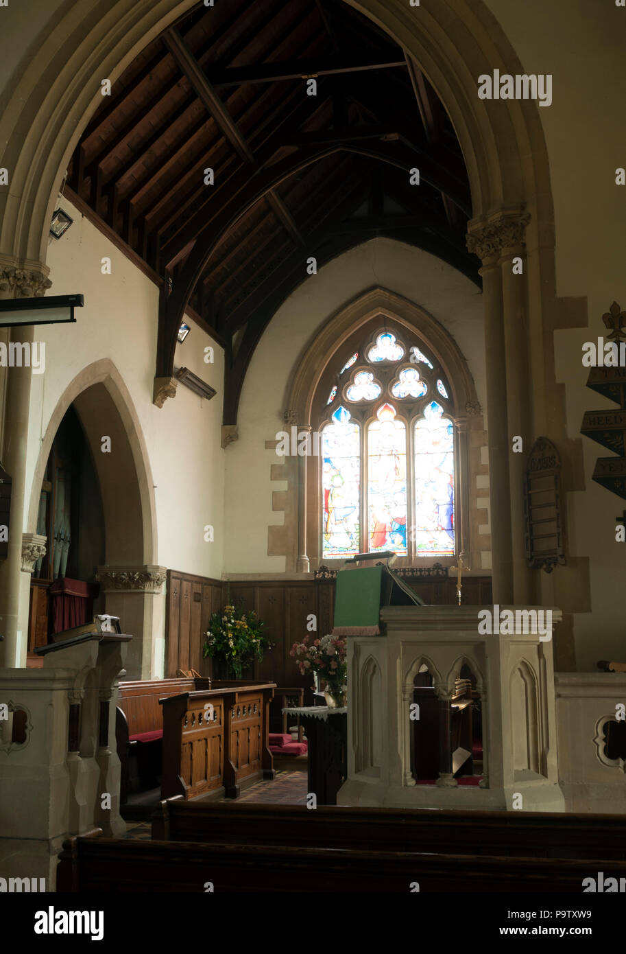St. Esprit Church, Marton, Warwickshire, England, UK Stock Photo Alamy