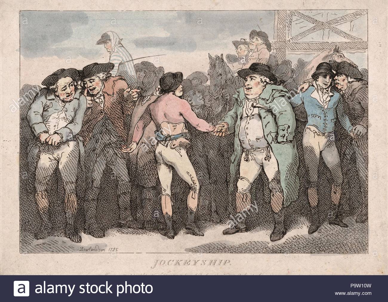 Drawings and Prints, Print, Jockeyship, Artist, Publisher, Thomas Rowlandson, Samuel William Fores, British, London 1757–1827 London, British, 1761–1838, ...