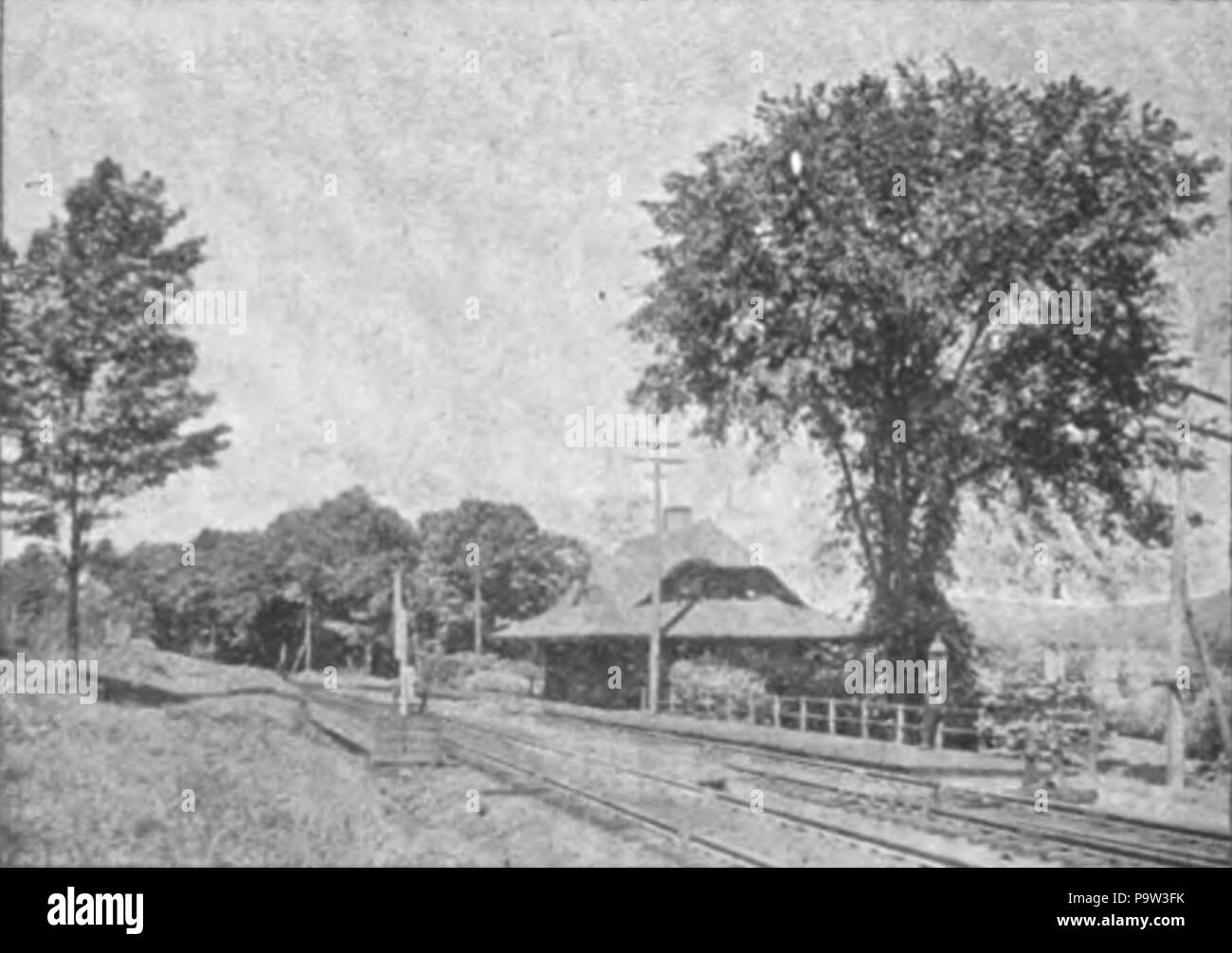 369 Dalton station, 1904 Stock Photo Alamy