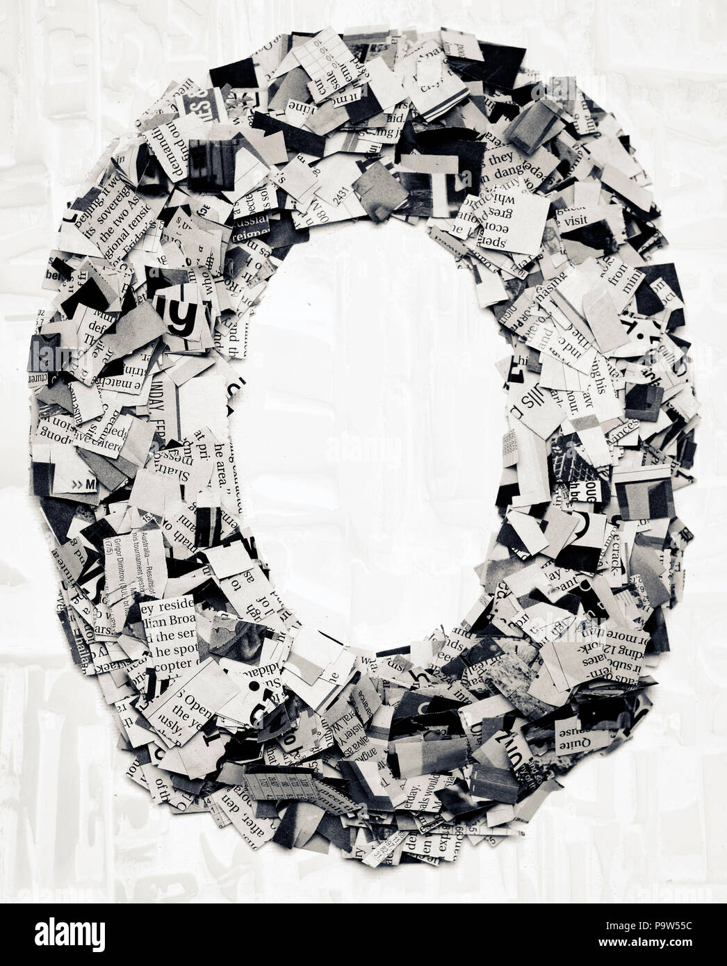 Text Letter O News Newspaper High Resolution Stock Photography And Images Alamy